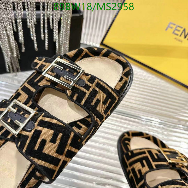 Fendi-Women Shoes Code: MS2958 $: 89USD