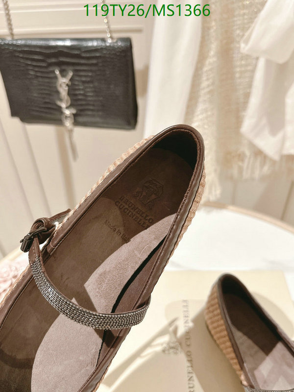 Brunello Cucinelli-Women Shoes Code: MS1366 $: 119USD