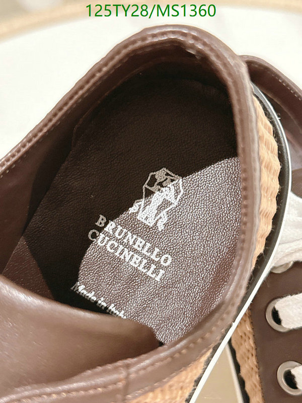 Brunello Cucinelli-Women Shoes Code: MS1360 $: 125USD