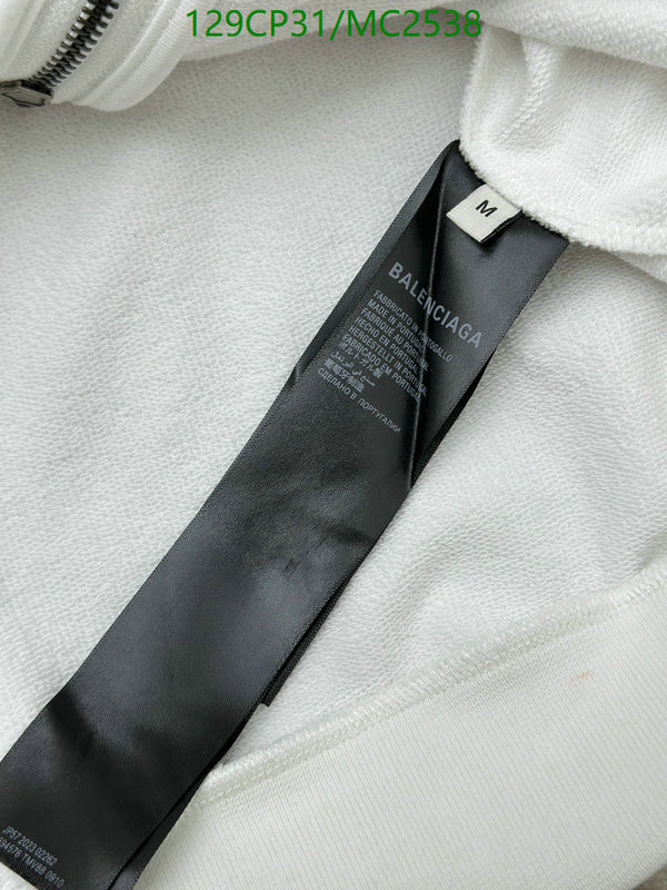 Balenciaga-Clothing Code: MC2538 $: 129USD