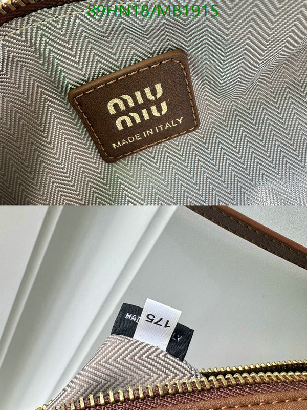Miu Miu-Bag-4A Quality Code: MB1915 $: 89USD