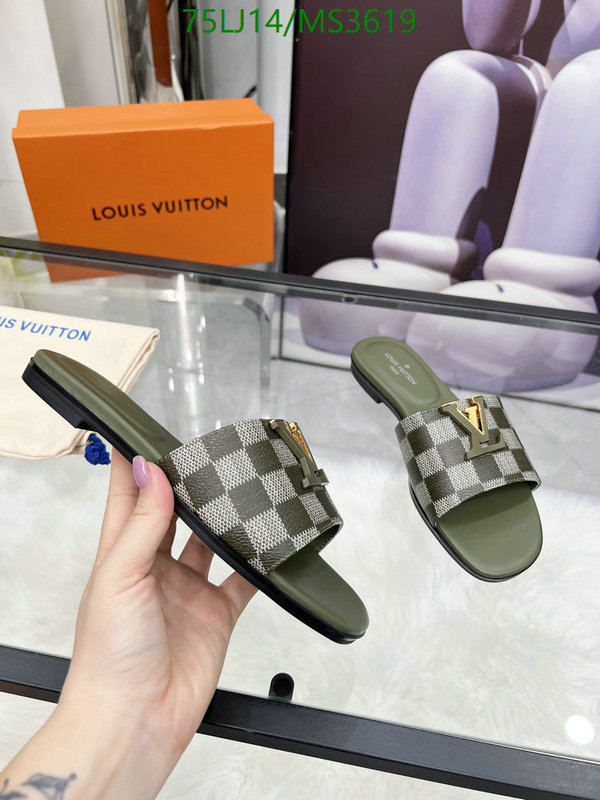 LV-Women Shoes Code: MS3619 $: 75USD