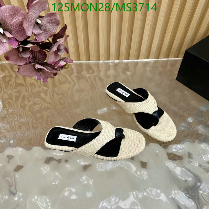 ALAIA-Women Shoes Code: MS3714 $: 125USD