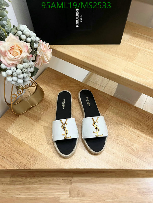 YSL-Women Shoes Code: MS2533 $: 95USD