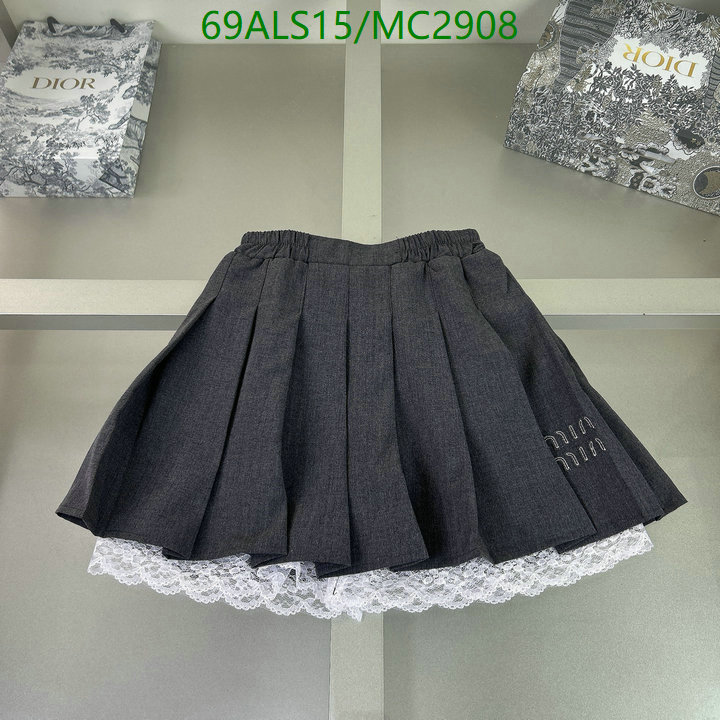 MIUMIU-Kids Clothing Code: MC2908 $: 69USD