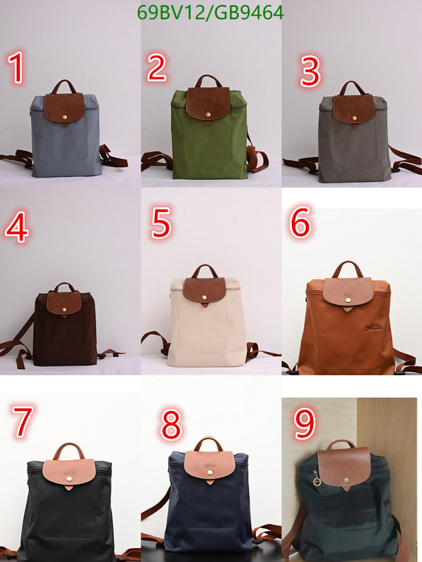 Longchamp-Bag-4A Quality Code: GB9464 $: 69USD