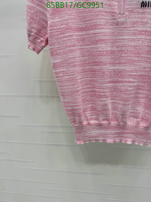 MIUMIU-Clothing Code: GC9951 $: 85USD