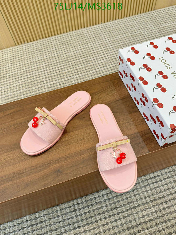 LV-Women Shoes Code: MS3618 $: 75USD
