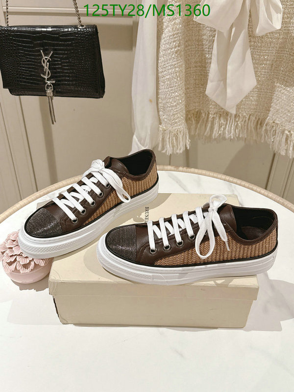 Brunello Cucinelli-Women Shoes Code: MS1360 $: 125USD