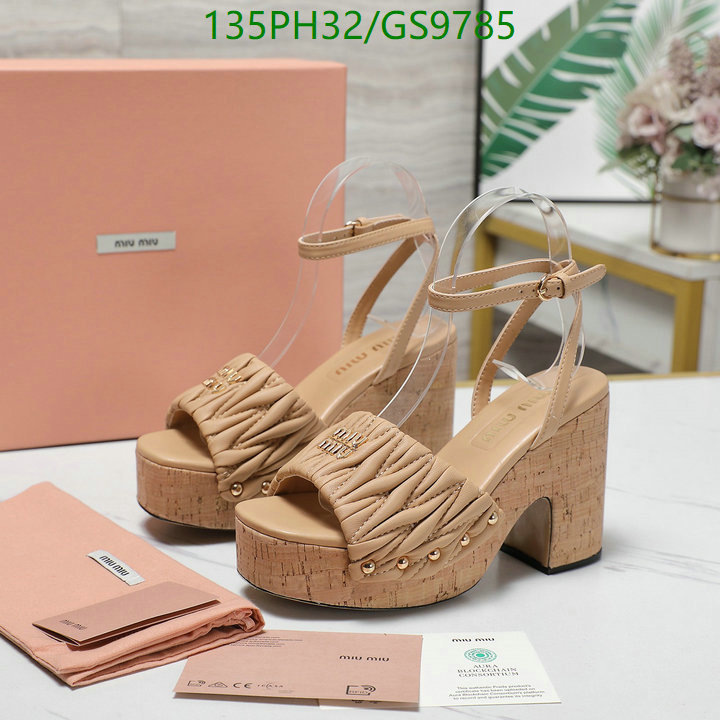 Miu Miu-Women Shoes Code: GS9785 $: 135USD