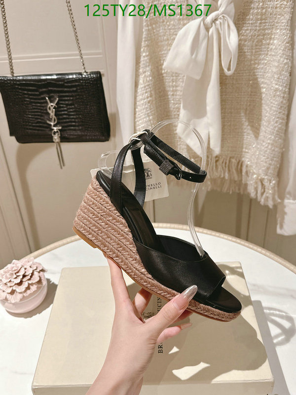 Brunello Cucinelli-Women Shoes Code: MS1367 $: 125USD