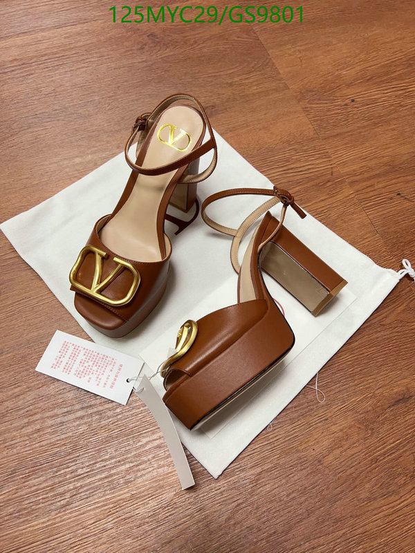 Valentino-Women Shoes Code: GS9801 $: 125USD