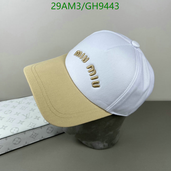 Miu Miu-Cap(Hat) Code: GH9443 $: 29USD