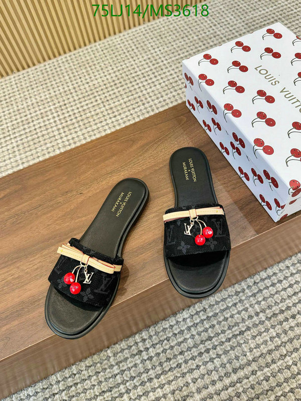 LV-Women Shoes Code: MS3618 $: 75USD