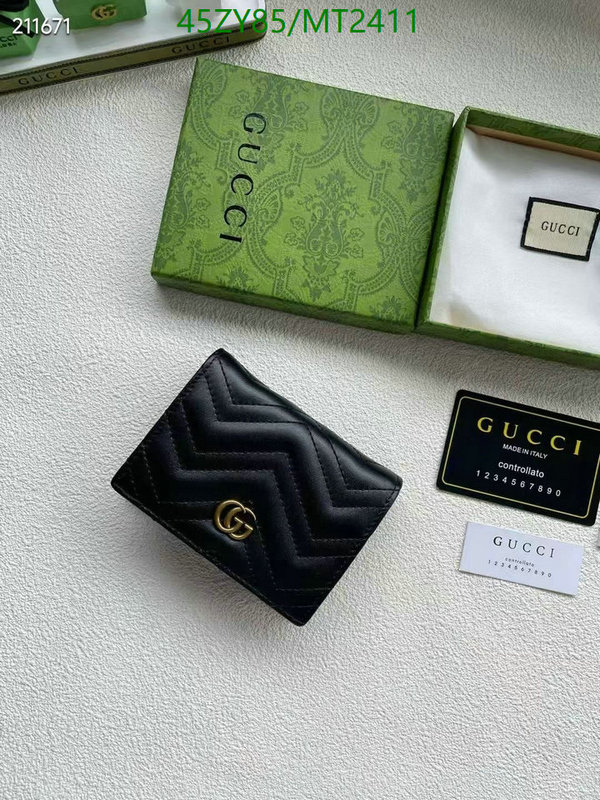 Gucci-Wallet-4A Quality Code: MT2411 $: 45USD