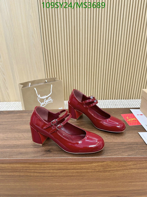 Christian Louboutin-Women Shoes Code: MS3689 $: 109USD