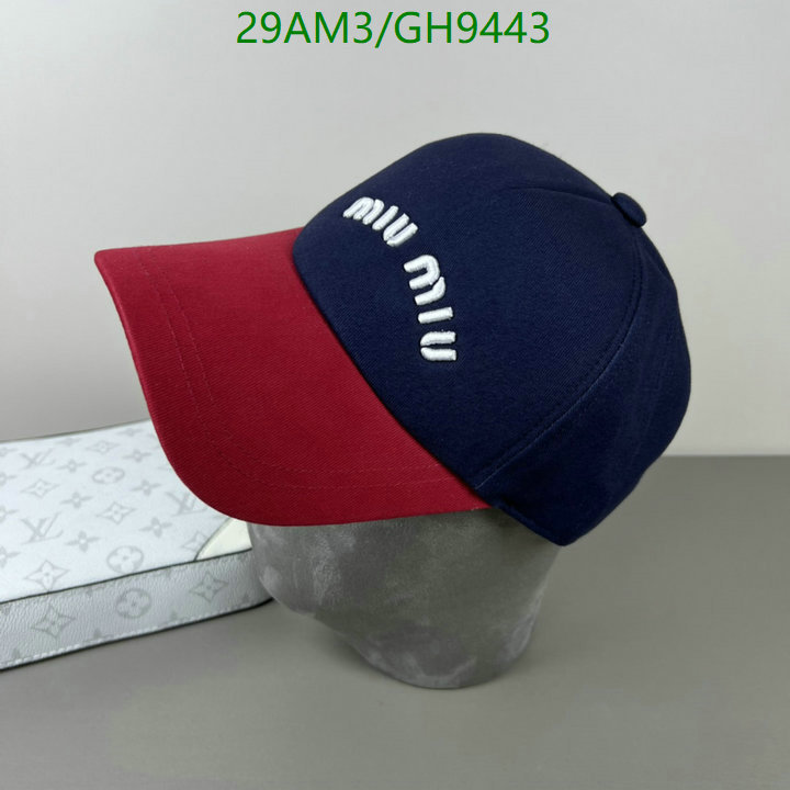 Miu Miu-Cap(Hat) Code: GH9443 $: 29USD