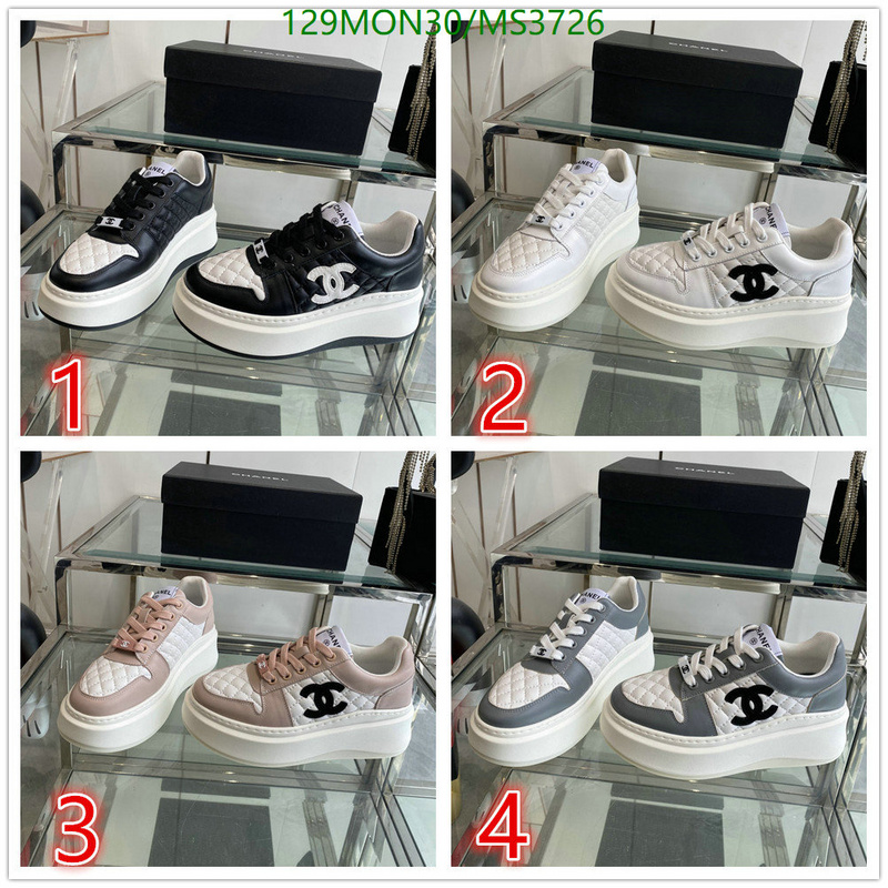 Chanel-Women Shoes Code: MS3726 $: 129USD