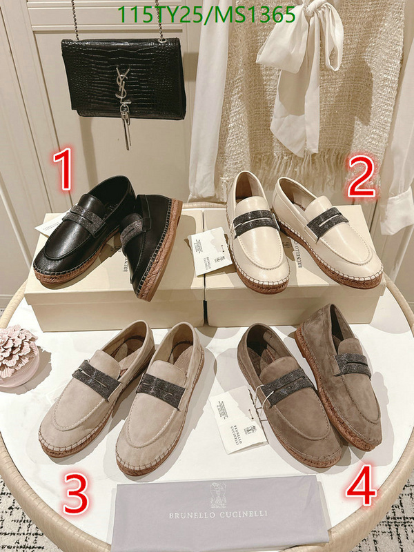 Brunello Cucinelli-Women Shoes Code: MS1365 $: 115USD