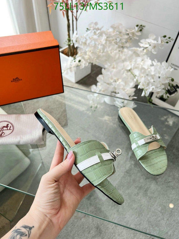 Hermes-Women Shoes Code: MS3611 $: 75USD