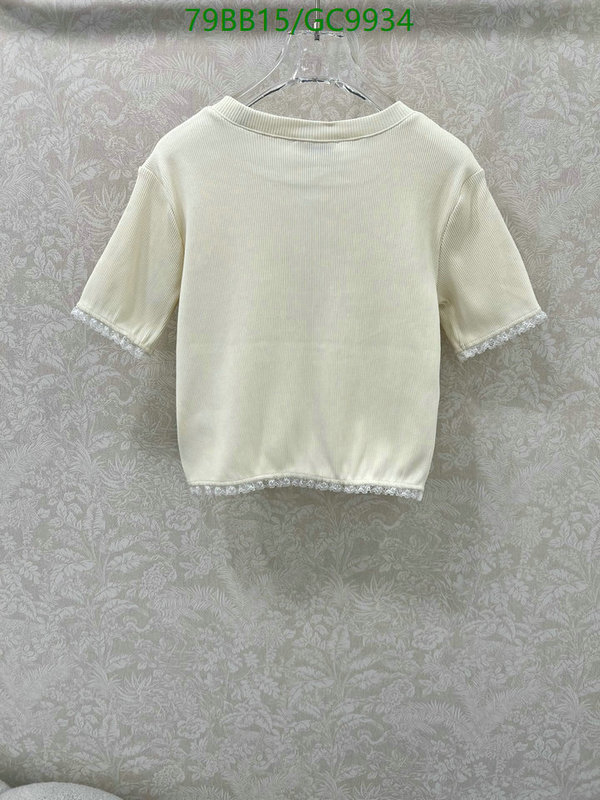 MIUMIU-Clothing Code: GC9934 $: 79USD