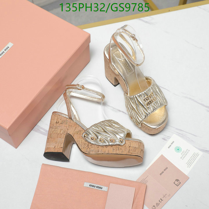 Miu Miu-Women Shoes Code: GS9785 $: 135USD
