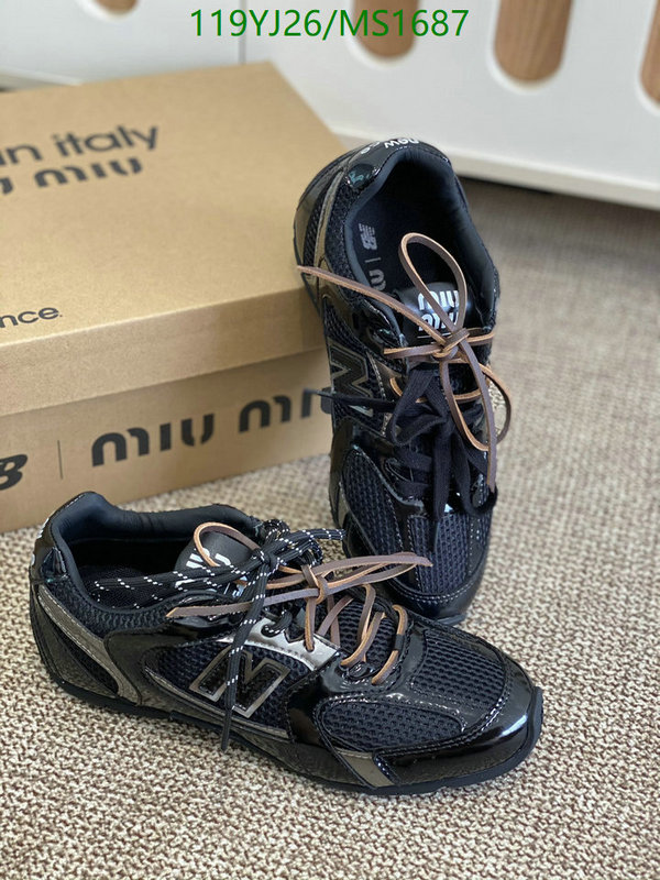 Miu Miu-Women Shoes Code: MS1687 $: 119USD