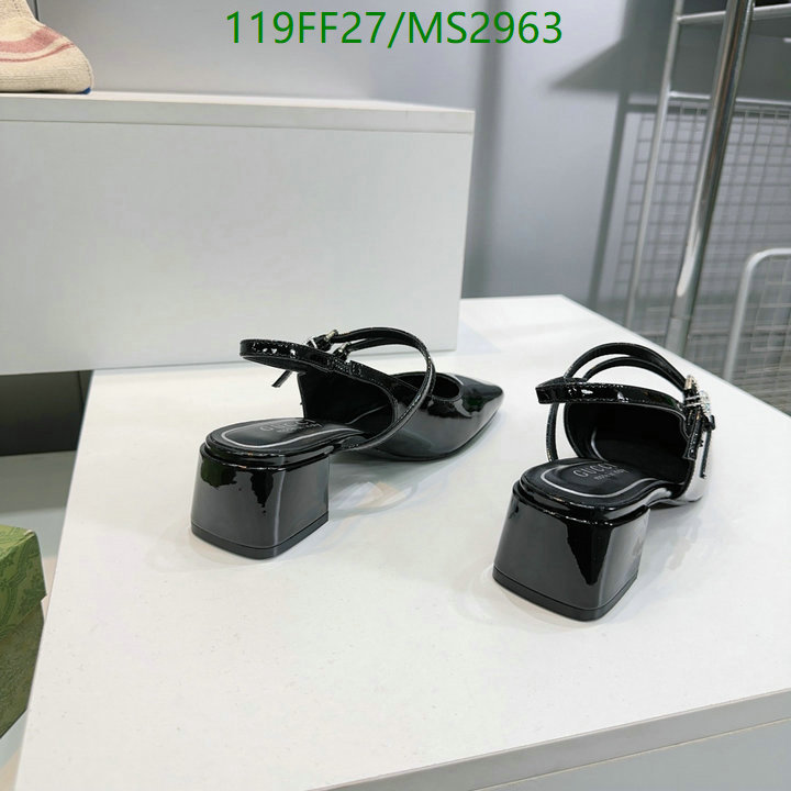 Gucci-Women Shoes Code: MS2963 $: 119USD