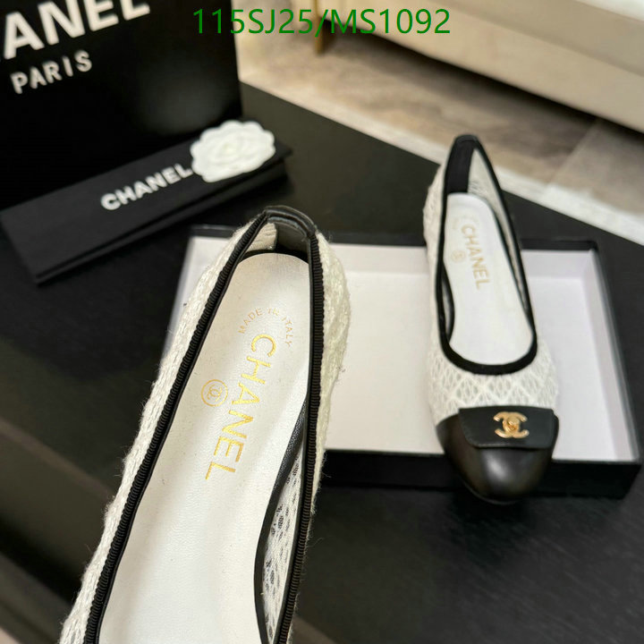 Chanel-Women Shoes Code: MS1092 $: 115USD