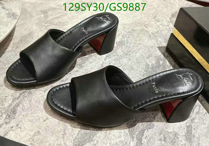 Christian Louboutin-Women Shoes Code: GS9887 $: 129USD