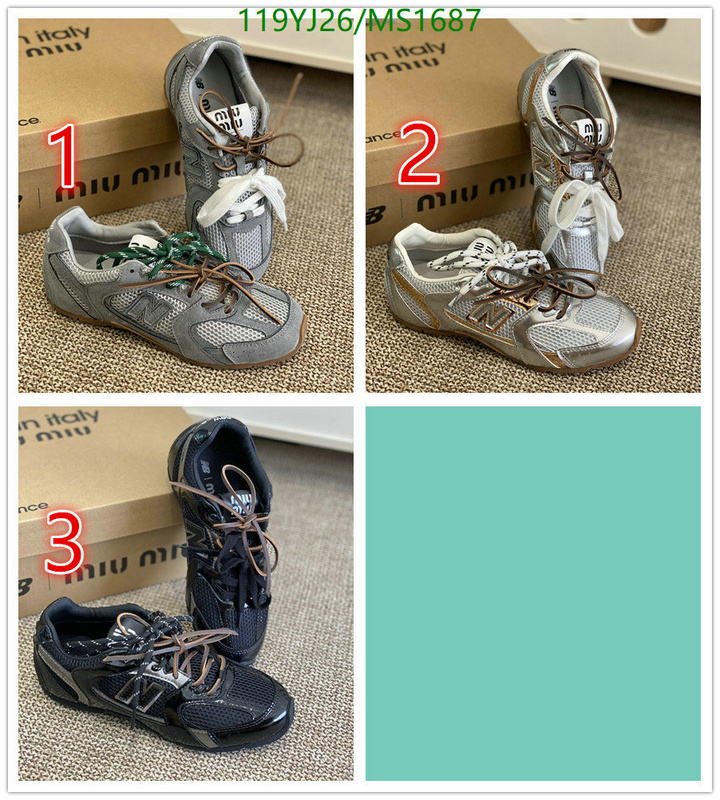 Miu Miu-Women Shoes Code: MS1687 $: 119USD