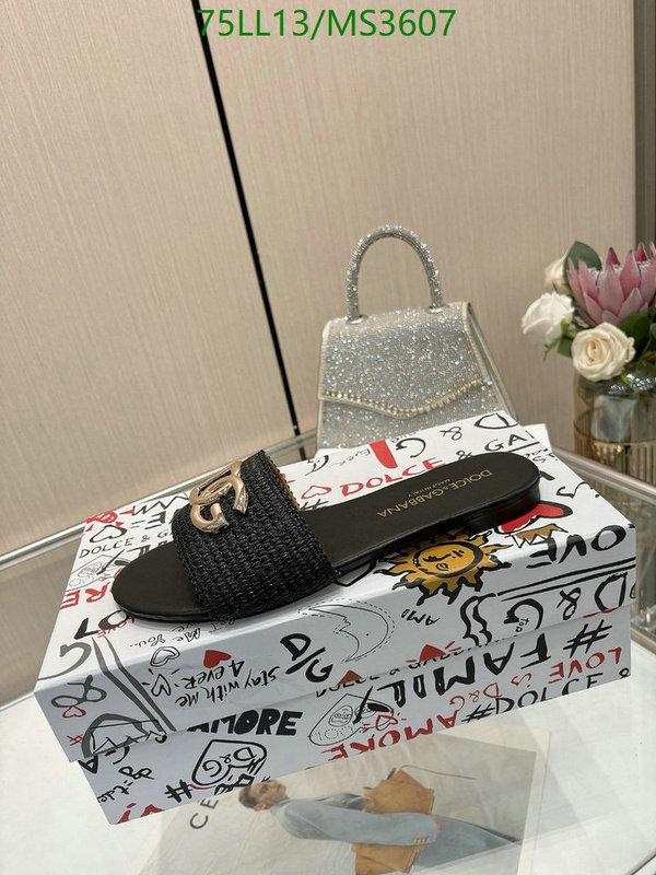 D&G-Women Shoes Code: MS3607 $: 75USD