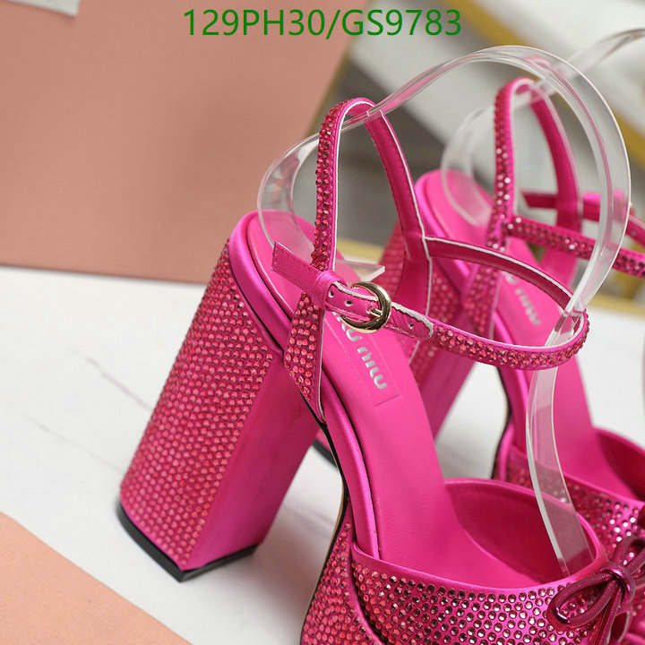 Miu Miu-Women Shoes Code: GS9783 $: 129USD