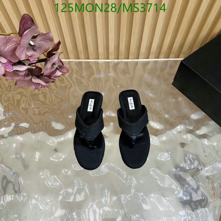ALAIA-Women Shoes Code: MS3714 $: 125USD