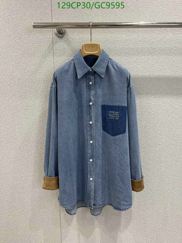 MIUMIU-Clothing Code: GC9595 $: 129USD
