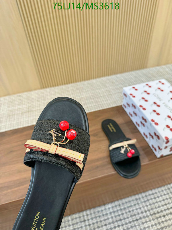 LV-Women Shoes Code: MS3618 $: 75USD