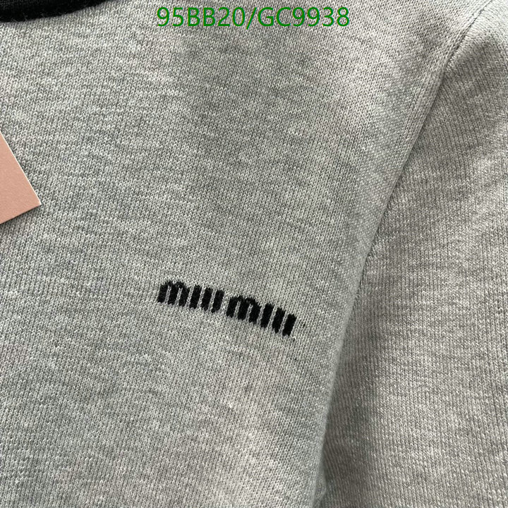 MIUMIU-Clothing Code: GC9938 $: 95USD