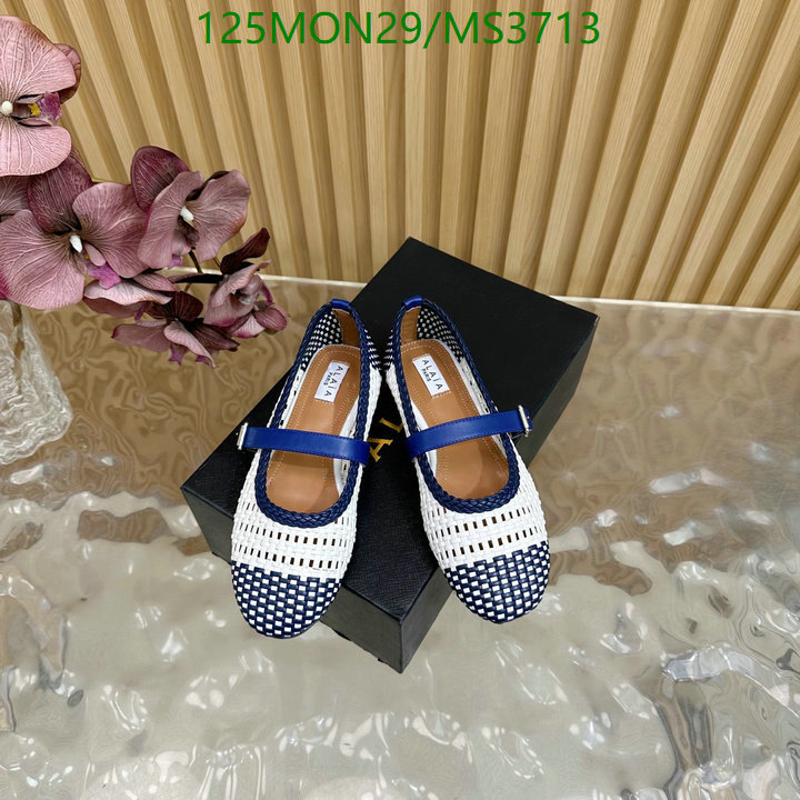 ALAIA-Women Shoes Code: MS3713 $: 125USD