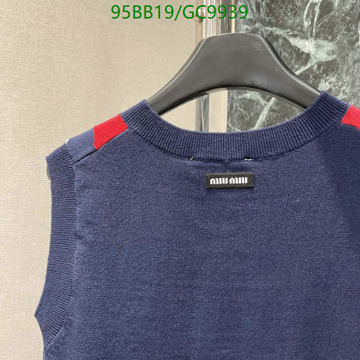MIUMIU-Clothing Code: GC9939 $: 95USD