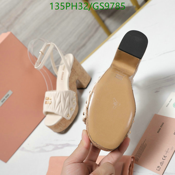 Miu Miu-Women Shoes Code: GS9785 $: 135USD