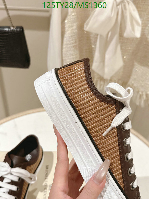 Brunello Cucinelli-Women Shoes Code: MS1360 $: 125USD