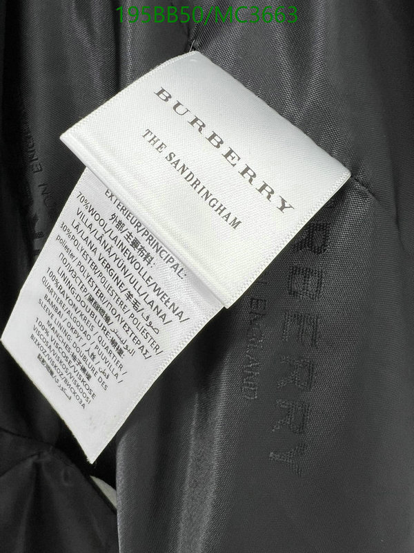 Burberry-Clothing Code: MC3663 $: 195USD