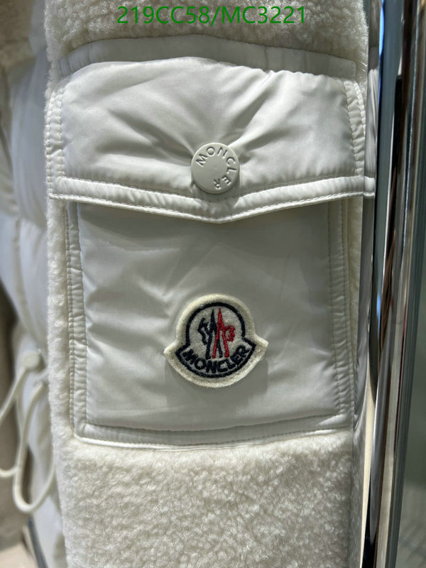 Moncler-Down jacket Women Code: MC3221 $: 219USD