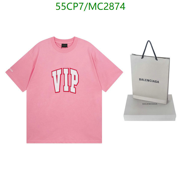 Balenciaga-Clothing Code: MC2874 $: 55USD