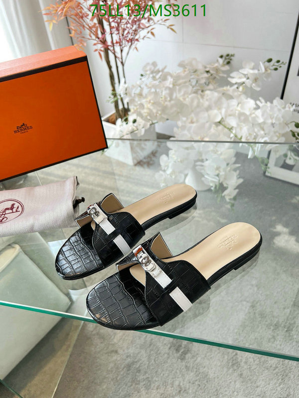 Hermes-Women Shoes Code: MS3611 $: 75USD