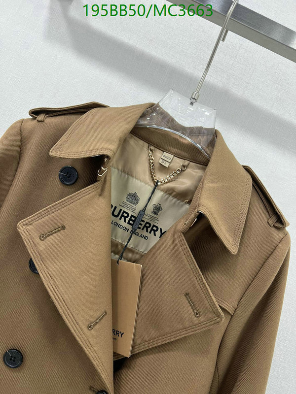 Burberry-Clothing Code: MC3663 $: 195USD