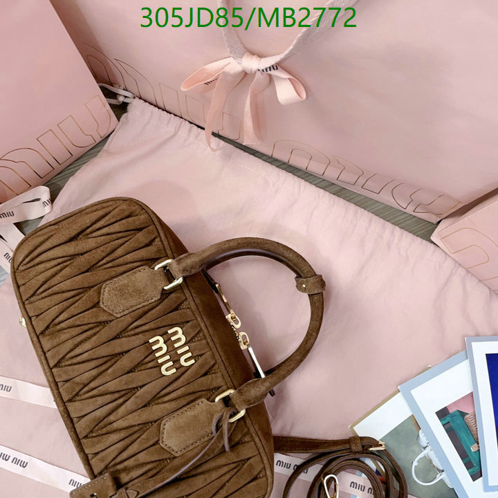 Miu Miu-Bag-Mirror Quality Code: MB2772 $: 305USD