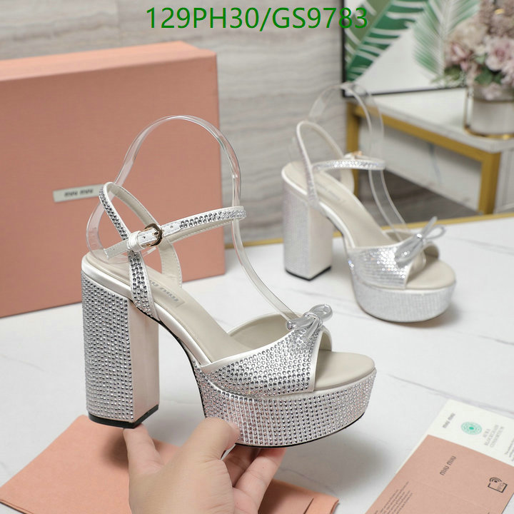 Miu Miu-Women Shoes Code: GS9783 $: 129USD