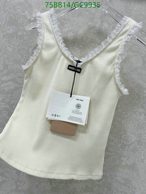 MIUMIU-Clothing Code: GC9935 $: 75USD