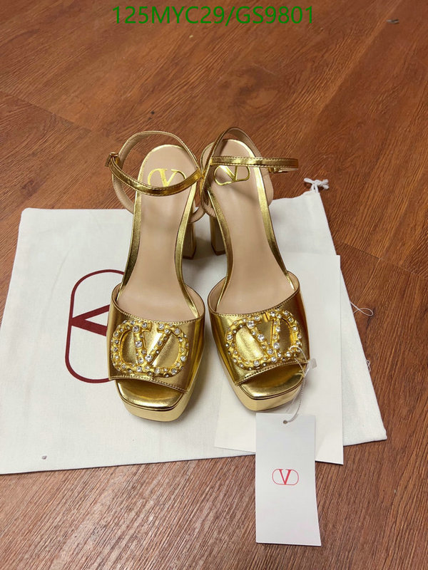 Valentino-Women Shoes Code: GS9801 $: 125USD